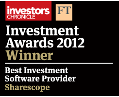 Investors Chronicle award